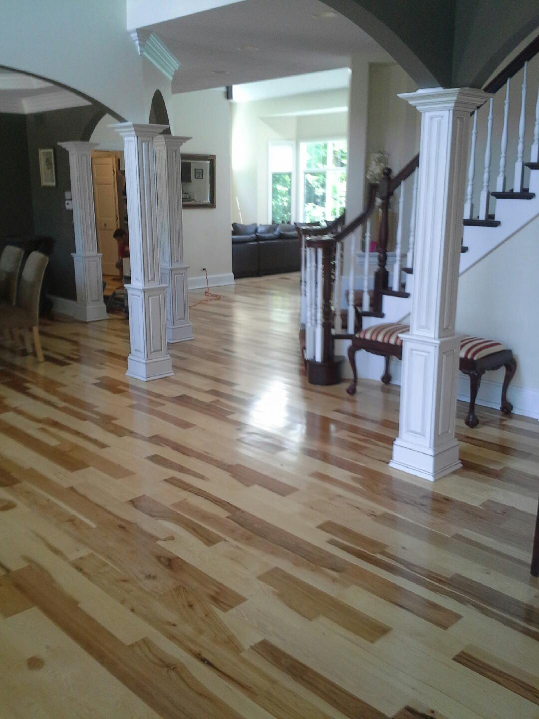 New hardwood floors plus refinish or repair to your existing hardwood floor