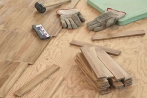 Hardwood Floor Installation